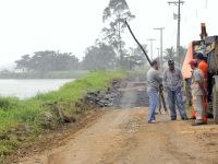 Diabinho quer prolongamento das obras de recuperação da estrada rural do Baissununga