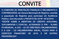 Convite Audiência Pública