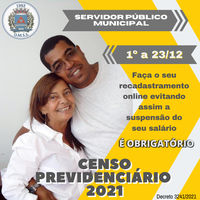 Censo Previdenciário 2021