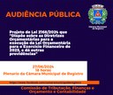 Audiência Pública - Lei de Diretrizes Orçamentárias 2025