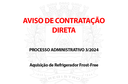 AVISO DE CONTRATAÇÃO DIRETA PROCESSO ADMINISTRATIVO Nº. 36/2024